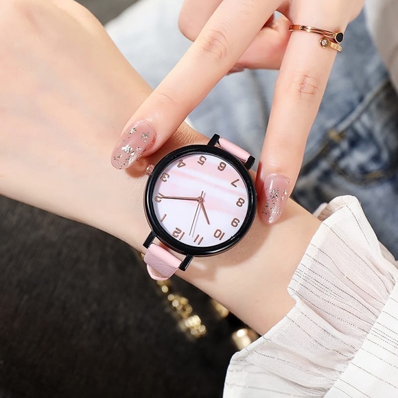 **GIOELE* Pink Fashion Dial Quartz Watch - Picture 2 of 2